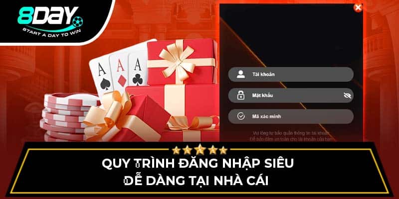 Quy trình đăng nhập siêu dễ dàng tại nhà cái 